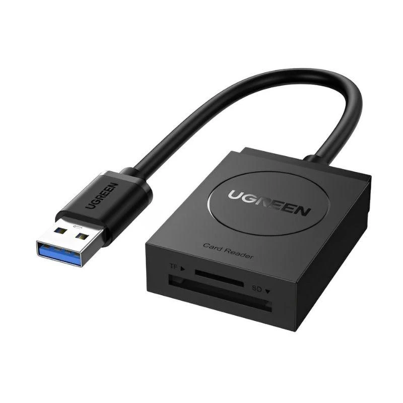 Leitor de Cartões Ugreen USB 3.0 P/TF+SD (20250)