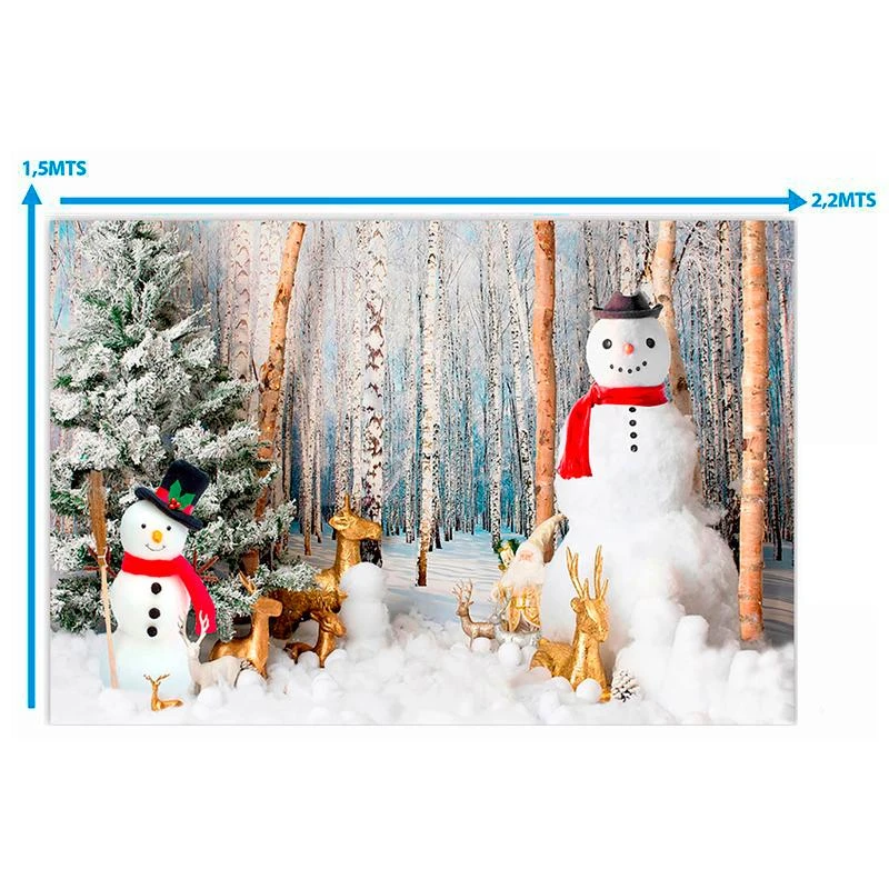 Fundo Fotografico de Natal 713H (220X150CM)