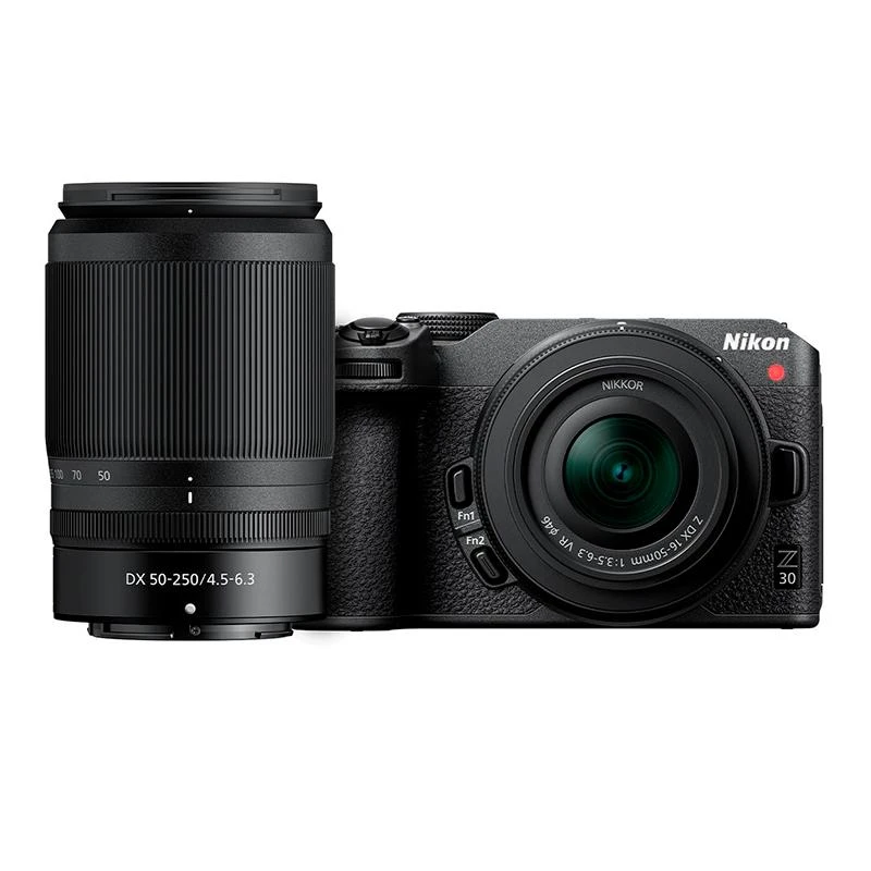 Câmera Nikon Z30 Kit 16-50MM + 50-250MM VR