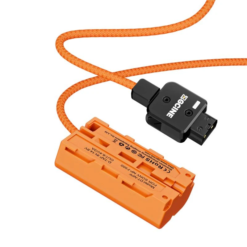 Dummy ZGCINE D-Tap To Sony L-Series Dummy Battery With Braided Wire  F550