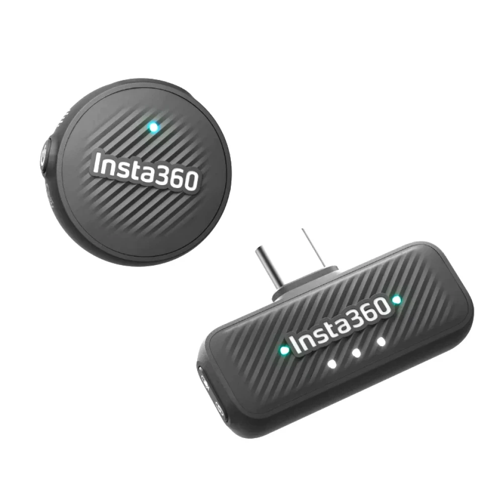 Microfone Insta360 CINZA BWB MIC AIR