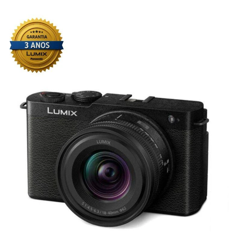 Câmera Panasonic Lumix DC-S9 kit 18-40mm f/4.5-6.3 - (Preto)