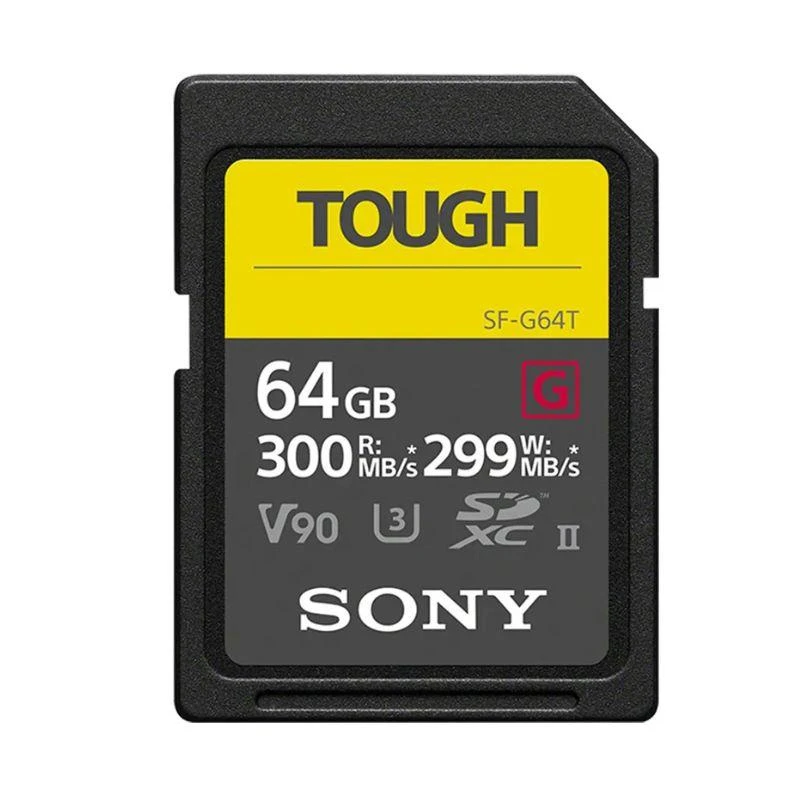 Mem SD 64GB Sony SF-G Tough 300-299MB U3 V90 (SF-G64T/T1 SYM