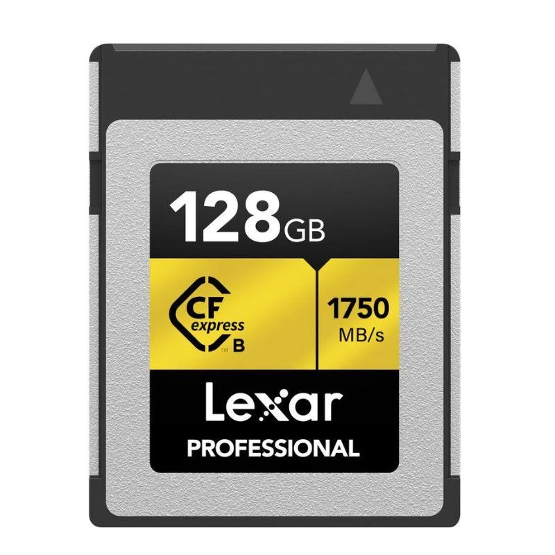 Cartão De Memória CF Express 128GB Lexar Professional Tipo B Gold Series 1750-1500Mb/S