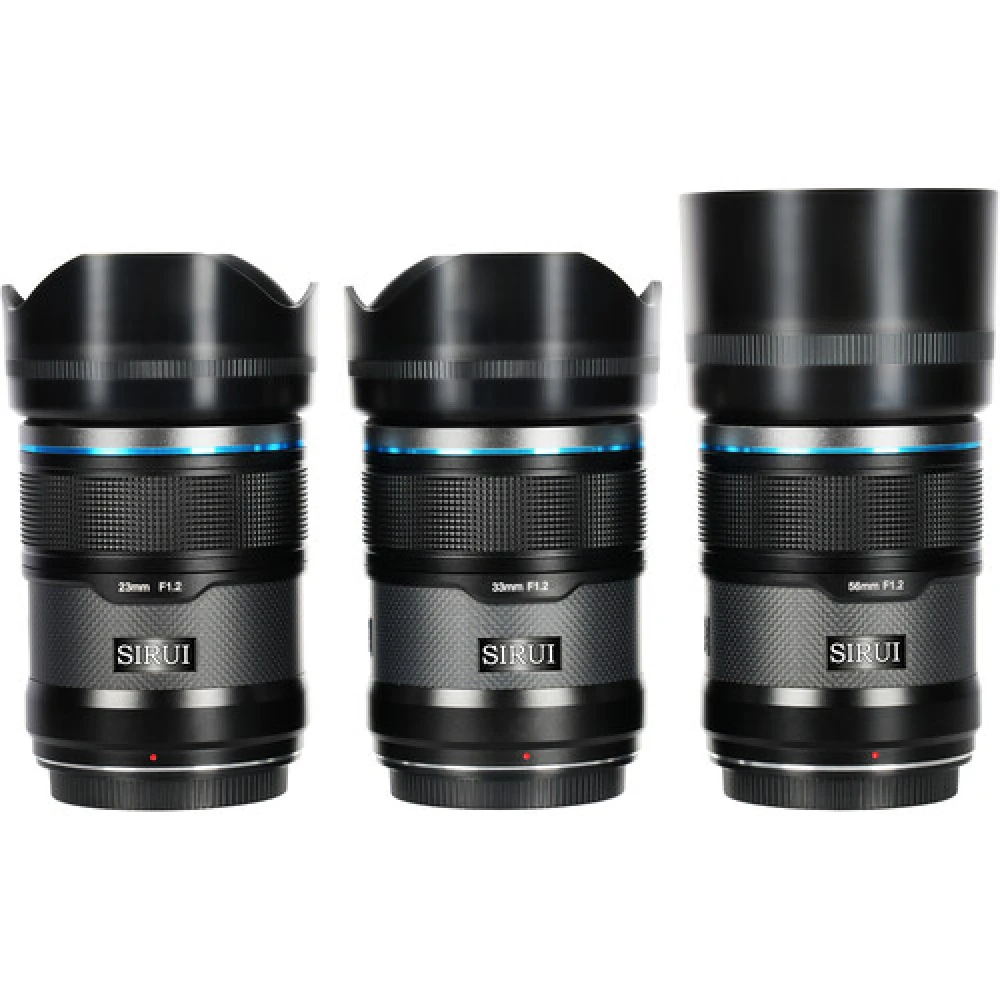Kit Lente Sirui Kit 23MM 33MM 56MM  1.2 Sony -E AS-3S-EB