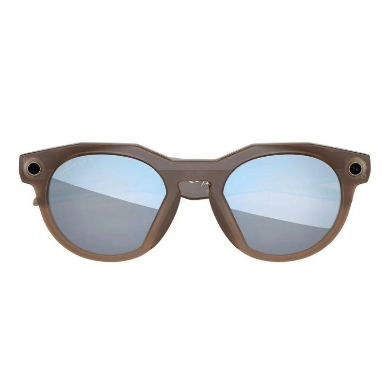 Lente De Sol Oakley Meta Hstn Brown Smoke Prizm Deep Water Polarized