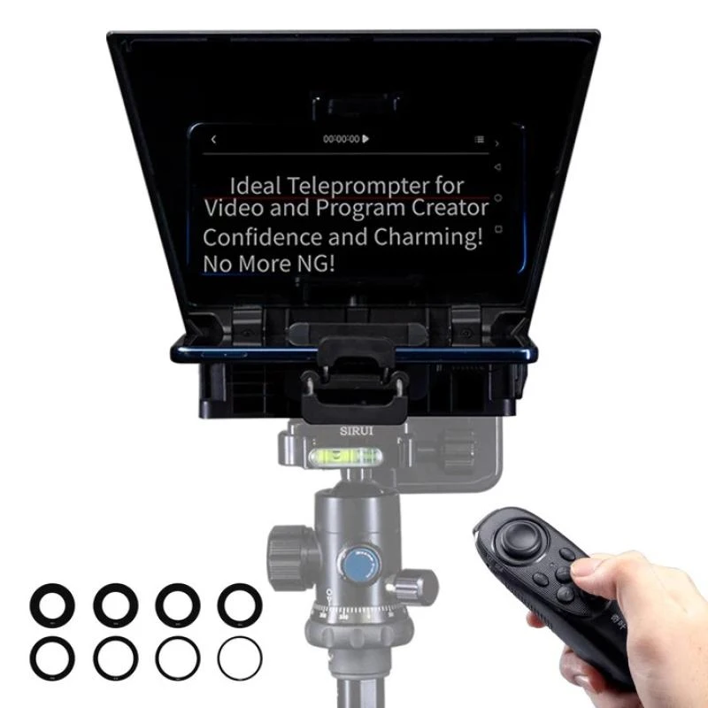 Teleprompter Portátil TP2 Feelworld Para Smartphone / Tablets 