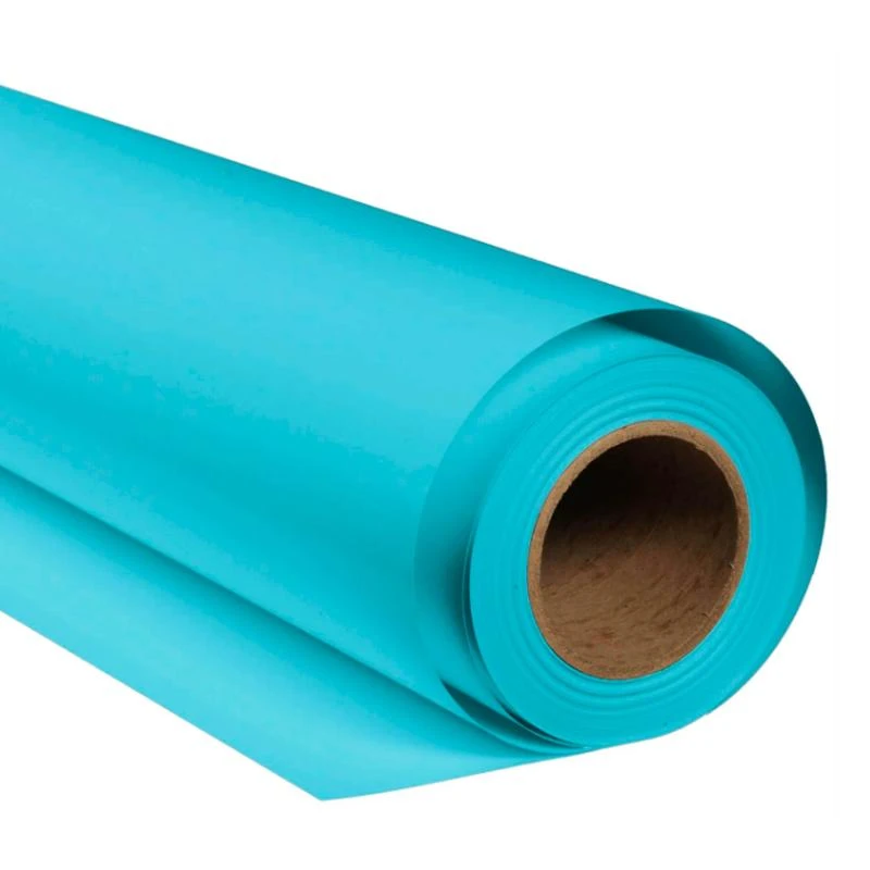 Fundo Fotográfico De Papel Painel / 1.20x5M (Azul Claro)