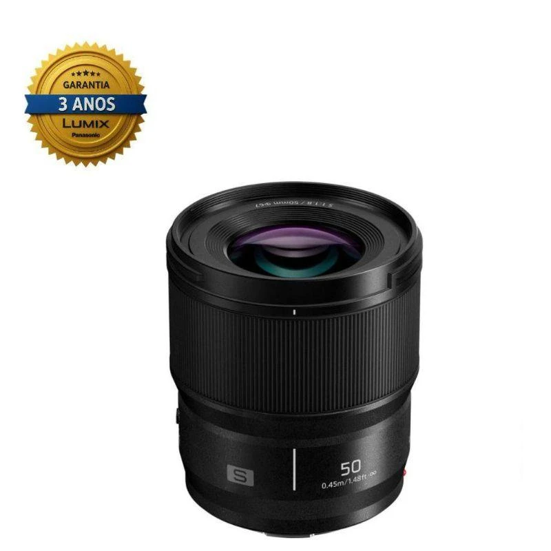Lente Panasonic Lumix S 50MM F/1.8
