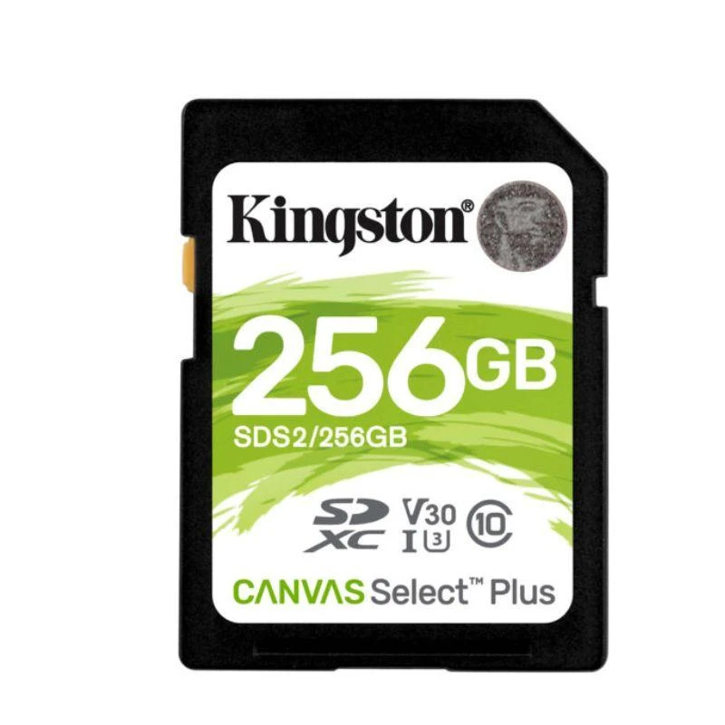 Memória SD Kingston Canvas Select Plus 256GB 100MBs – 256GB