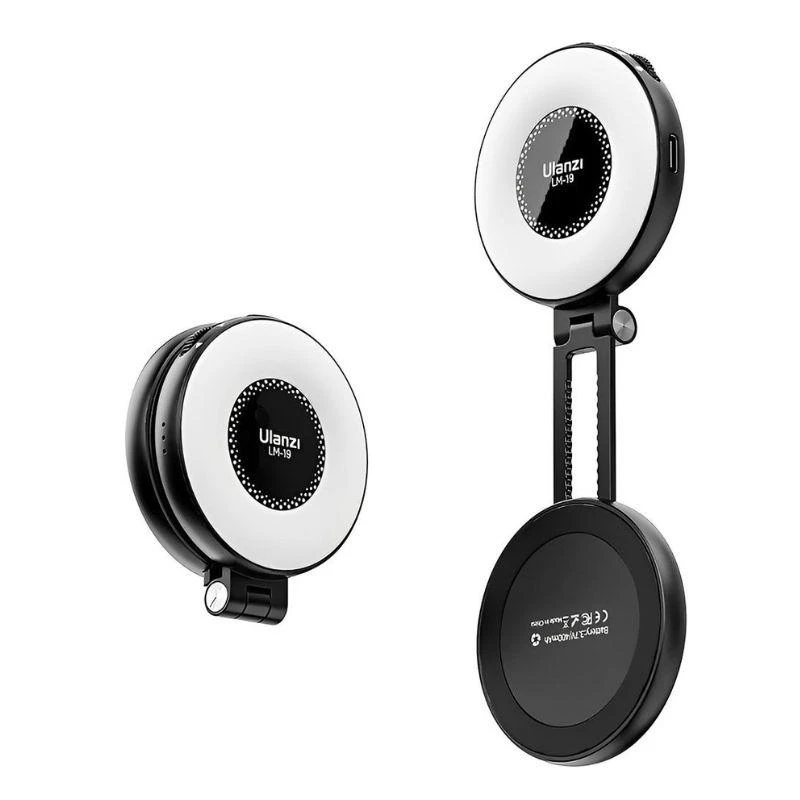 Led Ulanzi Aro Led P/Selfie Ulanzi LM19 LO49GBB1 Magsafe Black