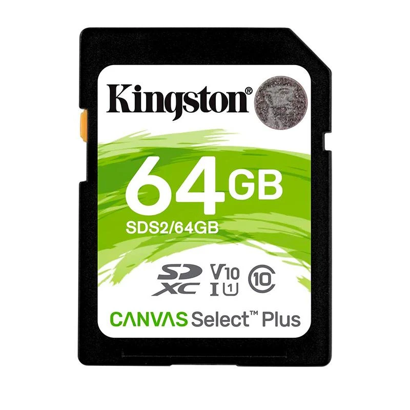 Memoria SD C10 64GB 100Mbs Kingston Canvas