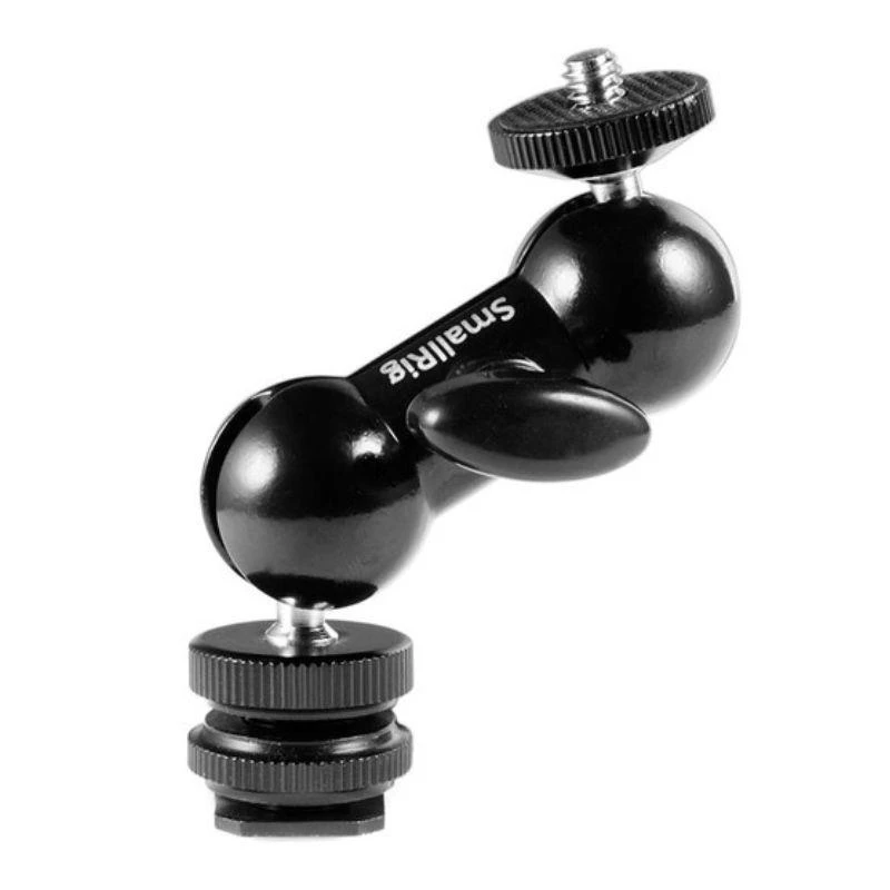 SmallRig Double Ball Head With Cold Shoe & 1/4"-20 Stud ID1135