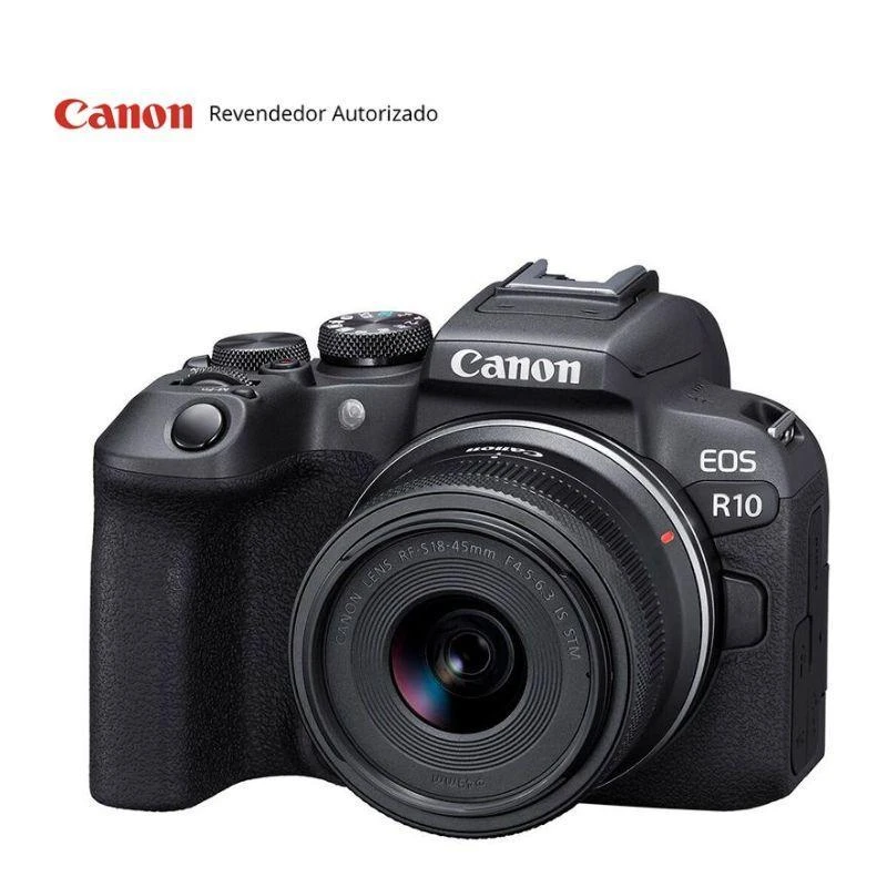 Câmera Digital Canon Eos R10 Kit 18-45 IS STM