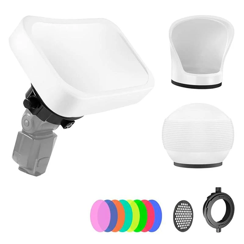 Kit Difusor Lensgo D1235 Soft Light (3 Em 1)