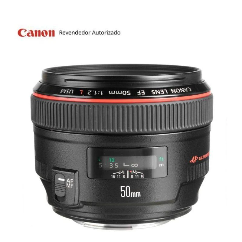 Lente Canon EF 50mm f/1.2L USM