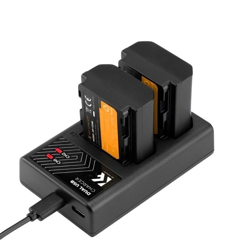 Kit de Bateria e Carregador K&F NP-FZ100 para Sony (KF28.0016)