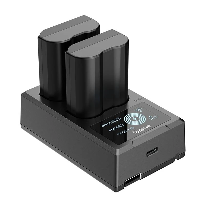 Kit SmallRig 3820 Carregador Duplo + 2 Baterias EN-EL15