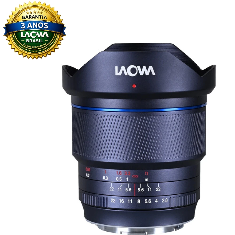 Lente Laowa 12MM F/2.8 Lite Zero-D MF LENS L-MOUNT