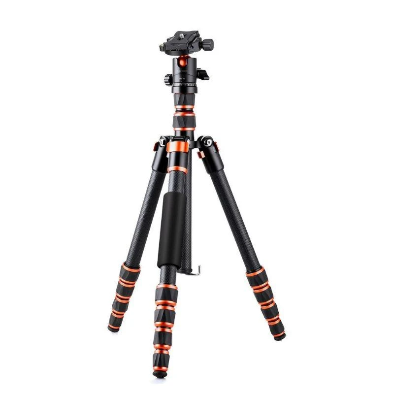 Tripe K&F C225C0+BH-25 Fibra de Carbono  (KF09.077V3)